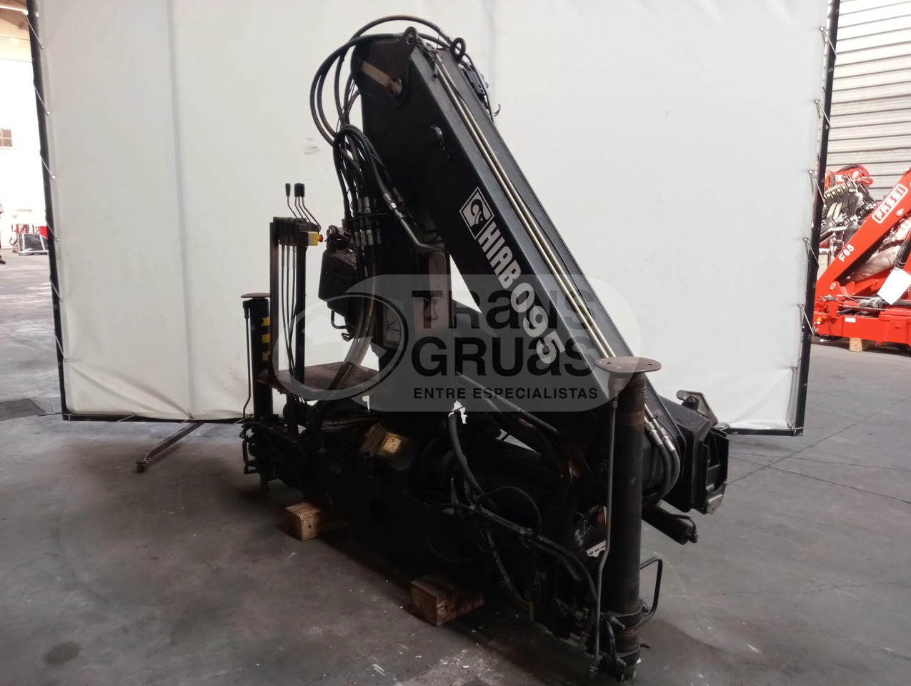 Grúa hidráulica Hiab 095-3 - Kran za kamion: slika 3 Grúa hidráulica Hiab 095-3 - Kran za kamion: slika 3