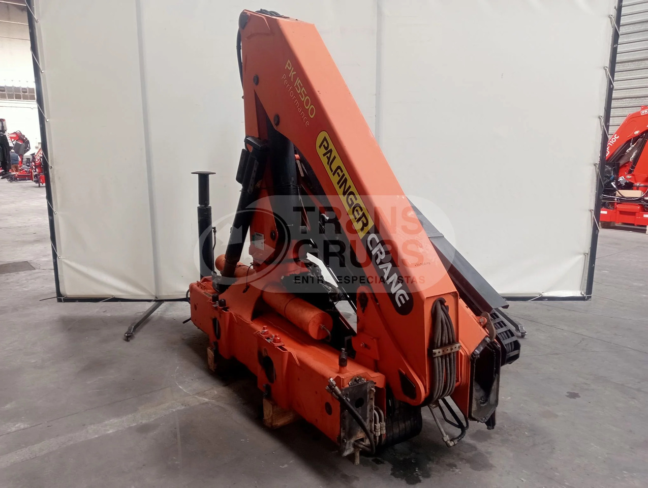 Grúa hidráulica Palfinger PK 15500 - Kran za kamion: slika 3 Grúa hidráulica Palfinger PK 15500 - Kran za kamion: slika 3