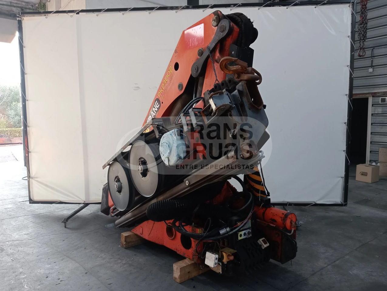 Grúa hidráulica Palfinger PK 23002 - Kran za kamion: slika 2 Grúa hidráulica Palfinger PK 23002 - Kran za kamion: slika 2