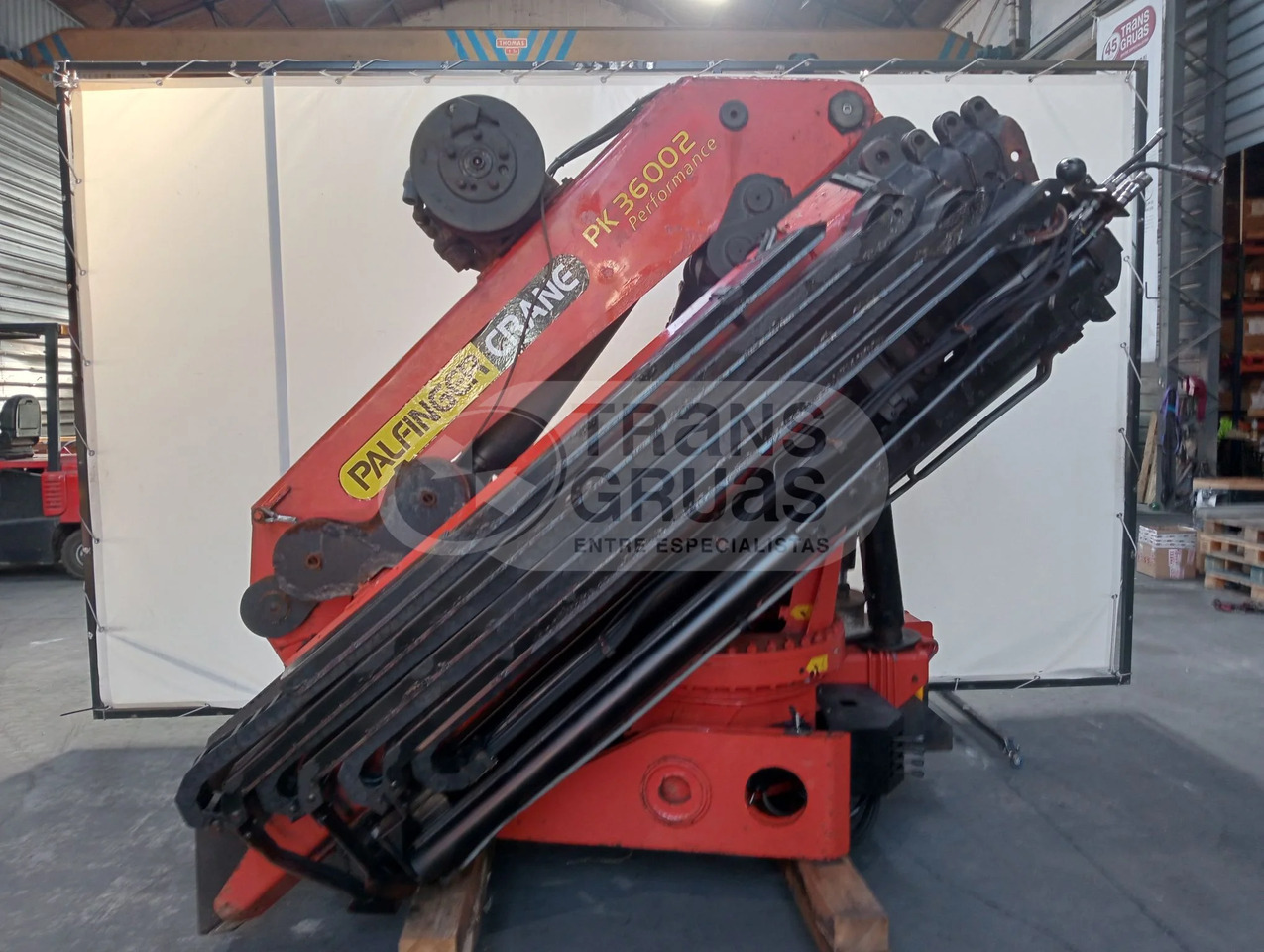 Grúa hidráulica Palfinger PK 36002 - Kran za kamion: slika 1 Grúa hidráulica Palfinger PK 36002 - Kran za kamion: slika 1