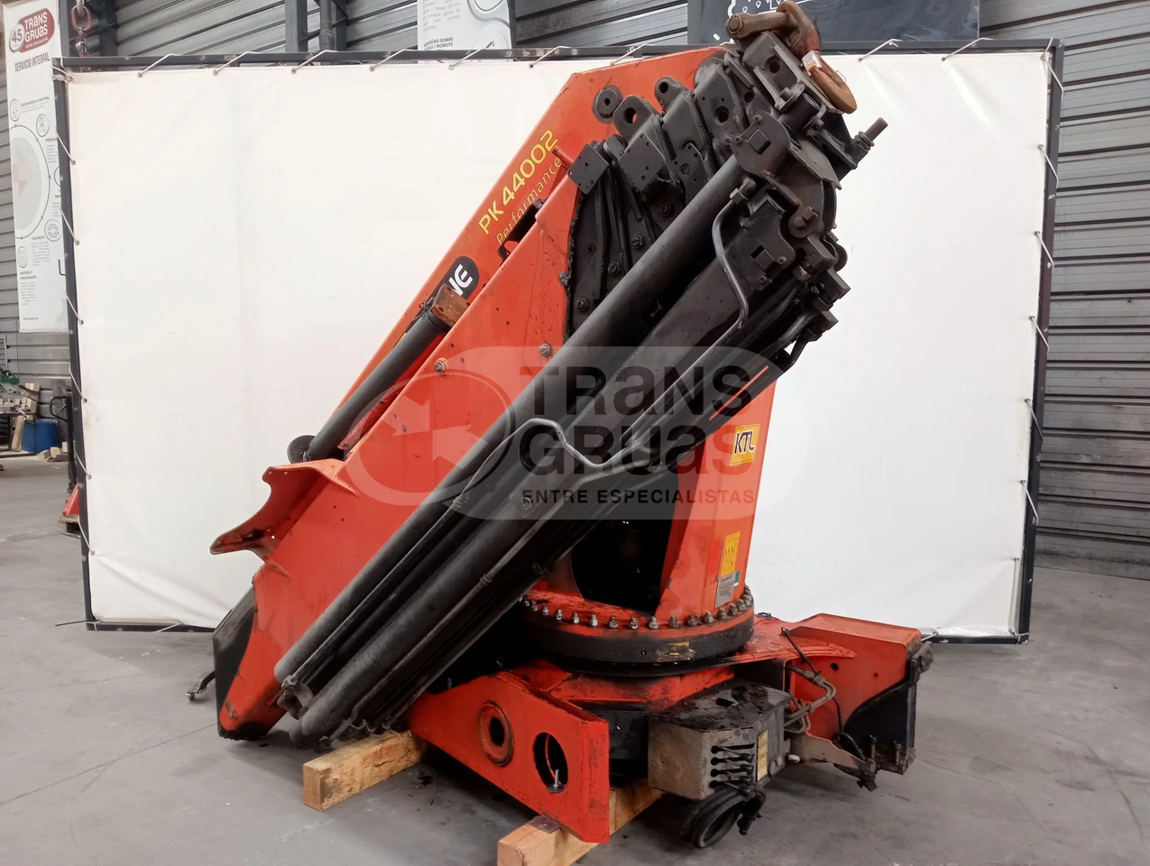Grúa hodráulica Palfinger PK 44002 - Kran za kamion: slika 2 Grúa hodráulica Palfinger PK 44002 - Kran za kamion: slika 2