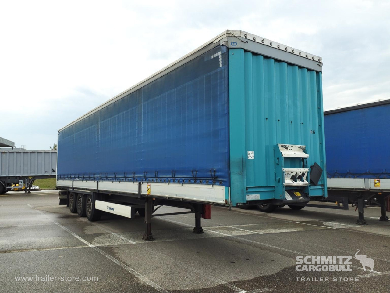 KRONE Curtainsider Dropside - Poluprikolica sa ceradom: slika 1 KRONE Curtainsider Dropside - Poluprikolica sa ceradom: slika 1