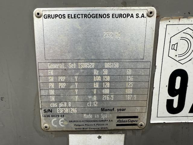 Atlas Copco QAS 150 - Set generatora: slika 5 Atlas Copco QAS 150 - Set generatora: slika 5