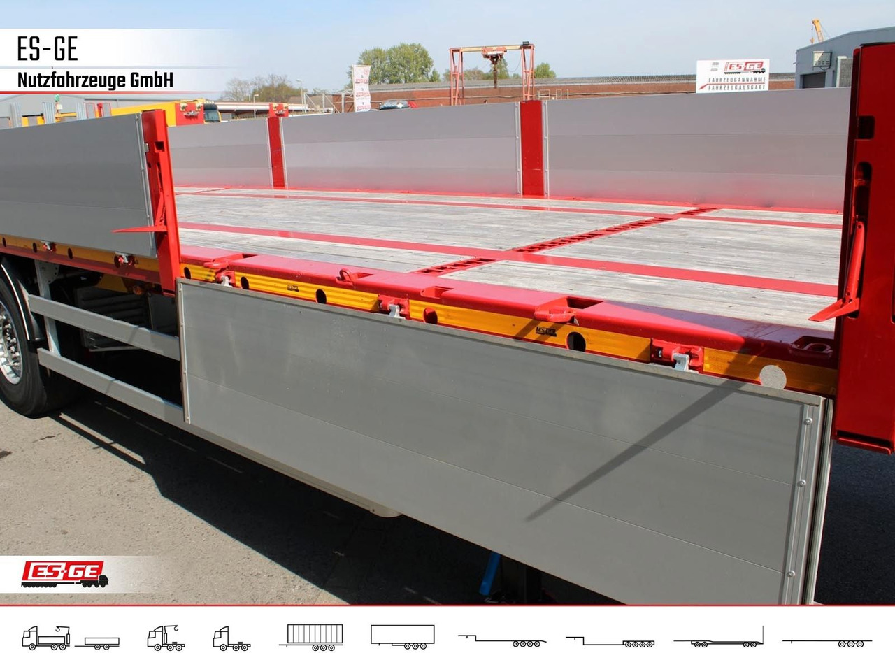 ES-GE 3-Achs Sattelanhänger -Bordwände - Plato poluprikolica: slika 3 ES-GE 3-Achs Sattelanhänger -Bordwände - Plato poluprikolica: slika 3