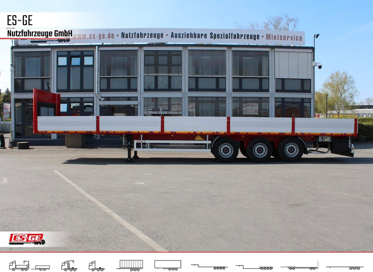 ES-GE 3-Achs Sattelanhänger -Bordwände - Plato poluprikolica: slika 2 ES-GE 3-Achs Sattelanhänger -Bordwände - Plato poluprikolica: slika 2