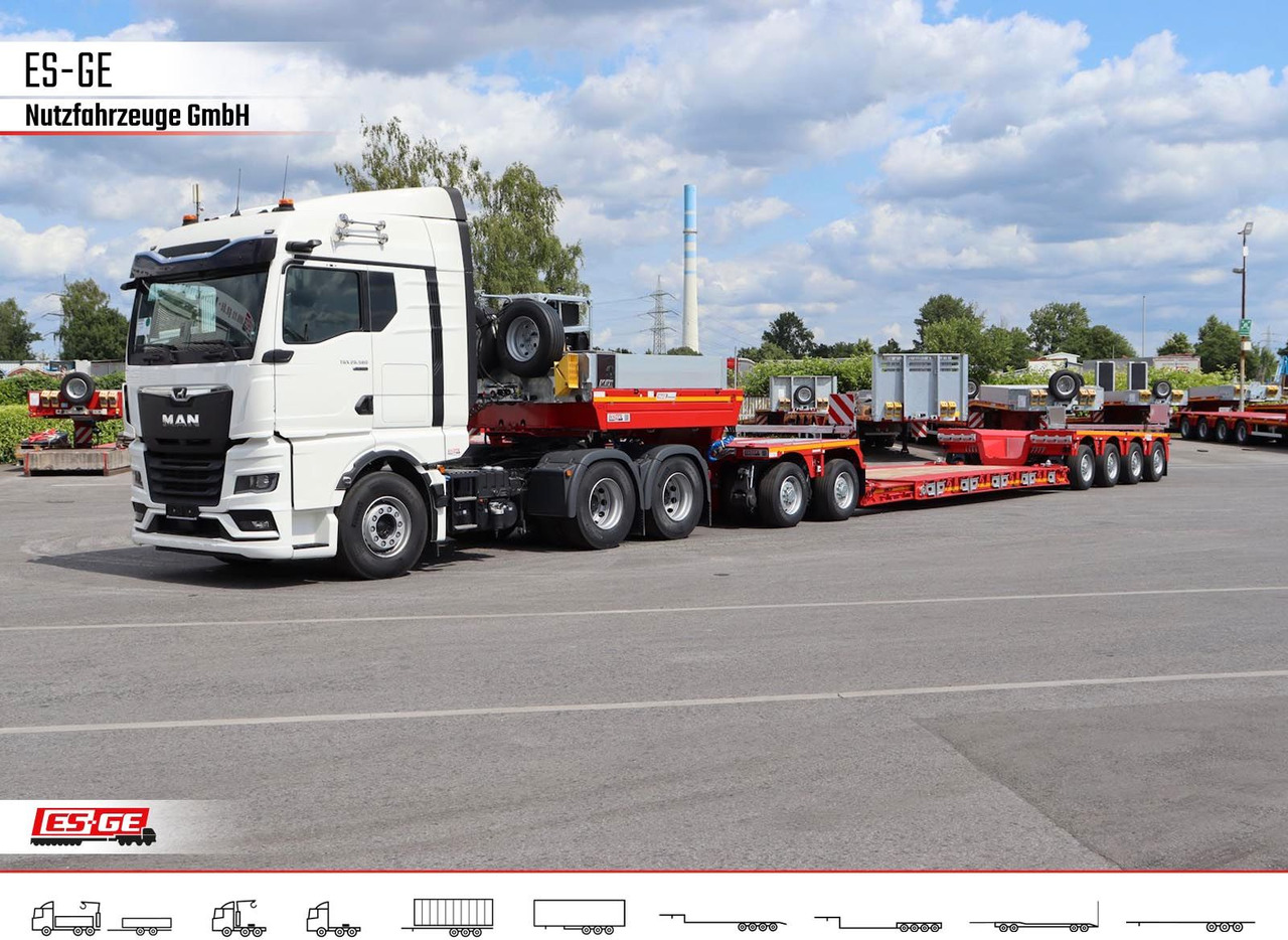 Faymonville MAX 710 Tiefbett 2+4 PA ATX - Niska poluprikolica za prevoz: slika 3 Faymonville MAX 710 Tiefbett 2+4 PA ATX - Niska poluprikolica za prevoz: slika 3