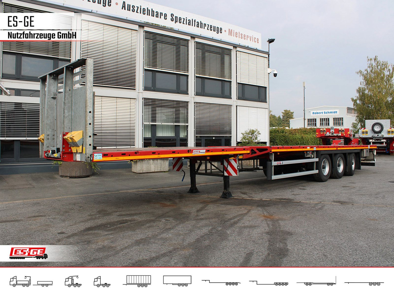 Faymonville MAX Trailer MAX200 Telesattel - Plato poluprikolica: slika 1 Faymonville MAX Trailer MAX200 Telesattel - Plato poluprikolica: slika 1