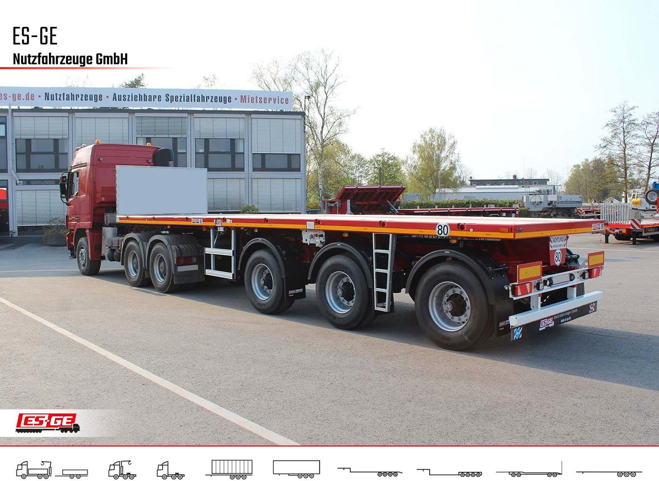 Faymonville MAX410 Ballastauflieger - Plato poluprikolica: slika 1 Faymonville MAX410 Ballastauflieger - Plato poluprikolica: slika 1