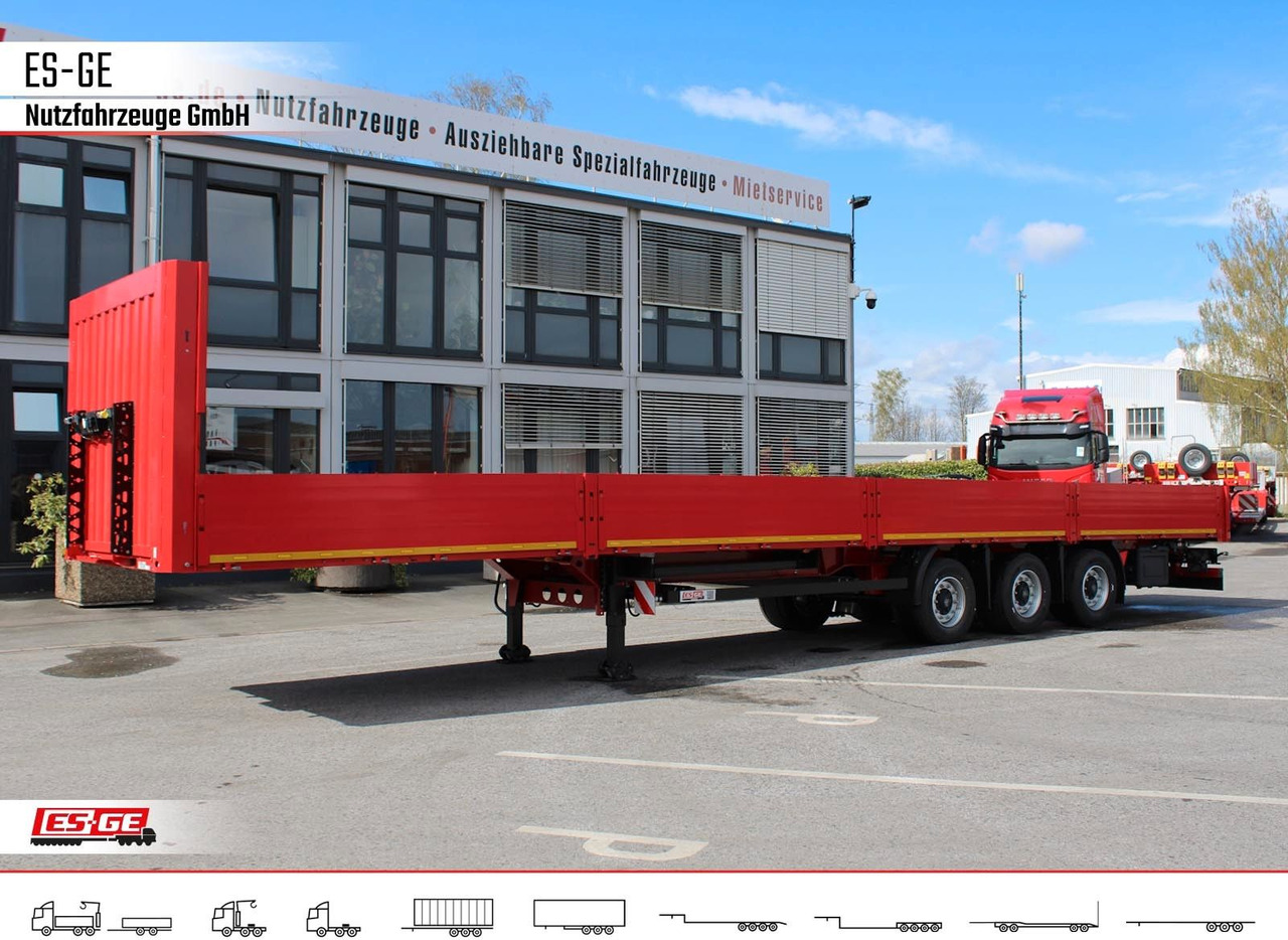 Kögel 3-Achs-Mega Chassis, Bordwände - Plato poluprikolica: slika 2 Kögel 3-Achs-Mega Chassis, Bordwände - Plato poluprikolica: slika 2