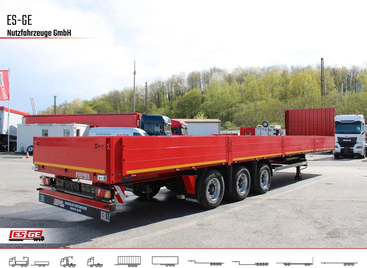 Kögel 3-Achs-Mega Chassis, Bordwände - Plato poluprikolica: slika 5 Kögel 3-Achs-Mega Chassis, Bordwände - Plato poluprikolica: slika 5