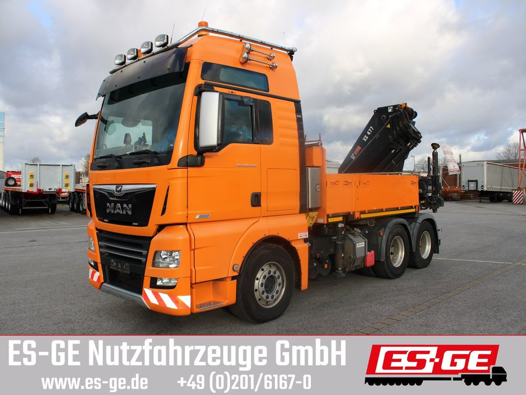 MAN TGX 26.540 + HIABV-Ladekran 477E-4 HIPRO - Kamion sa tovarnim sandukom, Kamion sa dizalicom: slika 1 MAN TGX 26.540 + HIABV-Ladekran 477E-4 HIPRO - Kamion sa tovarnim sandukom, Kamion sa dizalicom: slika 1