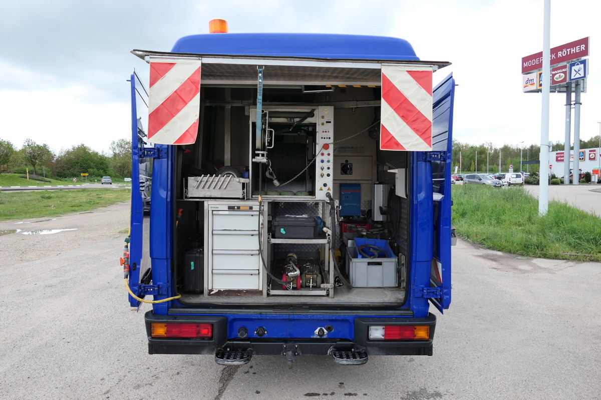 MERCEDES-BENZ Vario 816 D Kanalinspektion Kanal TV Standheizun - Vakuumska cisterna: slika 1 MERCEDES-BENZ Vario 816 D Kanalinspektion Kanal TV Standheizun - Vakuumska cisterna: slika 1