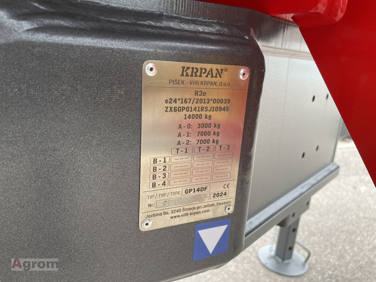 Novu Šumska prikolica Krpan GP 14 DF + Kran 7,4 K: slika 10