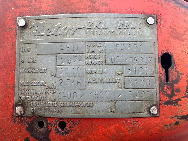 Traktor Zetor 4511: slika 11