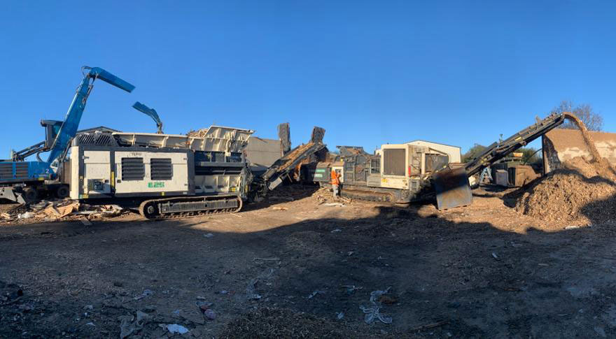 Terex Ecotec TDS 825 - Industrijski šreder: slika 1 Terex Ecotec TDS 825 - Industrijski šreder: slika 1
