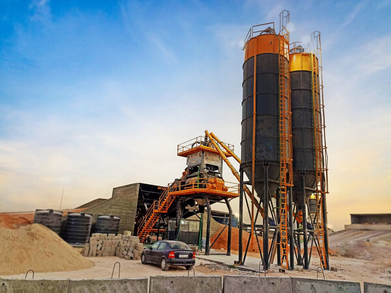 FABO COMPACT-180 CONCRETE PLANT | CONVEYOR TYPE - Fabrika betona: slika 1 FABO COMPACT-180 CONCRETE PLANT | CONVEYOR TYPE - Fabrika betona: slika 1