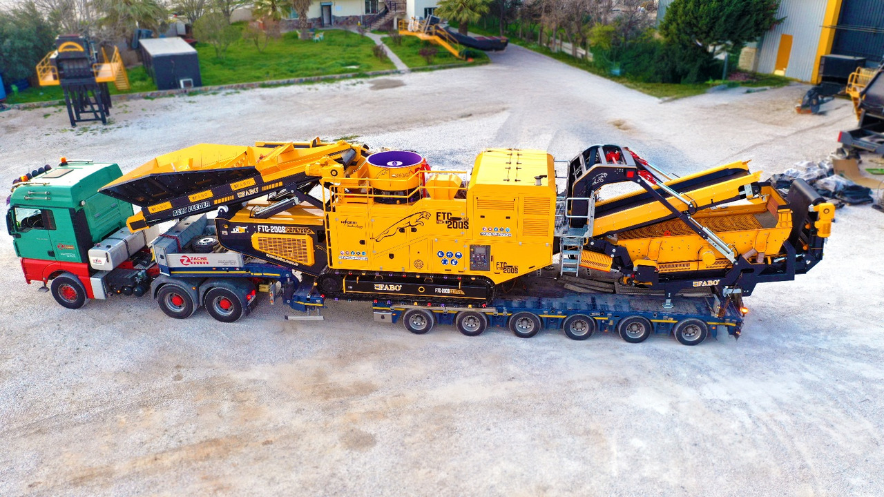 FABO FTC-200-S Mobile Cone Crusher With Screen - Mobilna drobilica: slika 1 FABO FTC-200-S Mobile Cone Crusher With Screen - Mobilna drobilica: slika 1