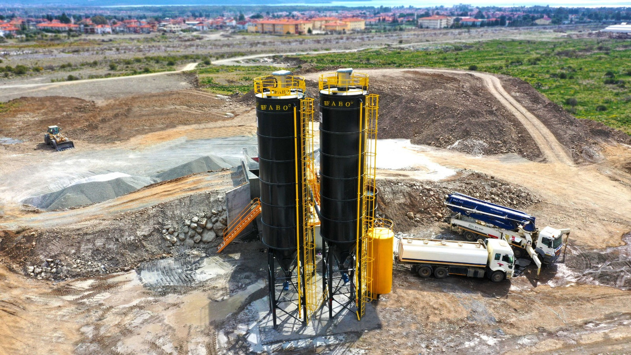 FABO Horizontal Cement Silo | Mobile Cement Silo - Silos za cement: slika 1 FABO Horizontal Cement Silo | Mobile Cement Silo - Silos za cement: slika 1