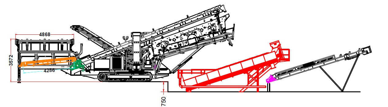 FABO Mobile crusher - Mobilna drobilica: slika 1 FABO Mobile crusher - Mobilna drobilica: slika 1