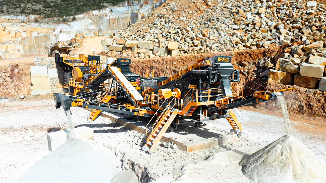 Novu Mobilna drobilica FABO Mobile crusher: slika 10