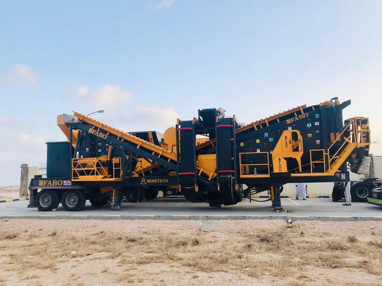 FABO Mobile crusher - Mobilna drobilica: slika 1 FABO Mobile crusher - Mobilna drobilica: slika 1