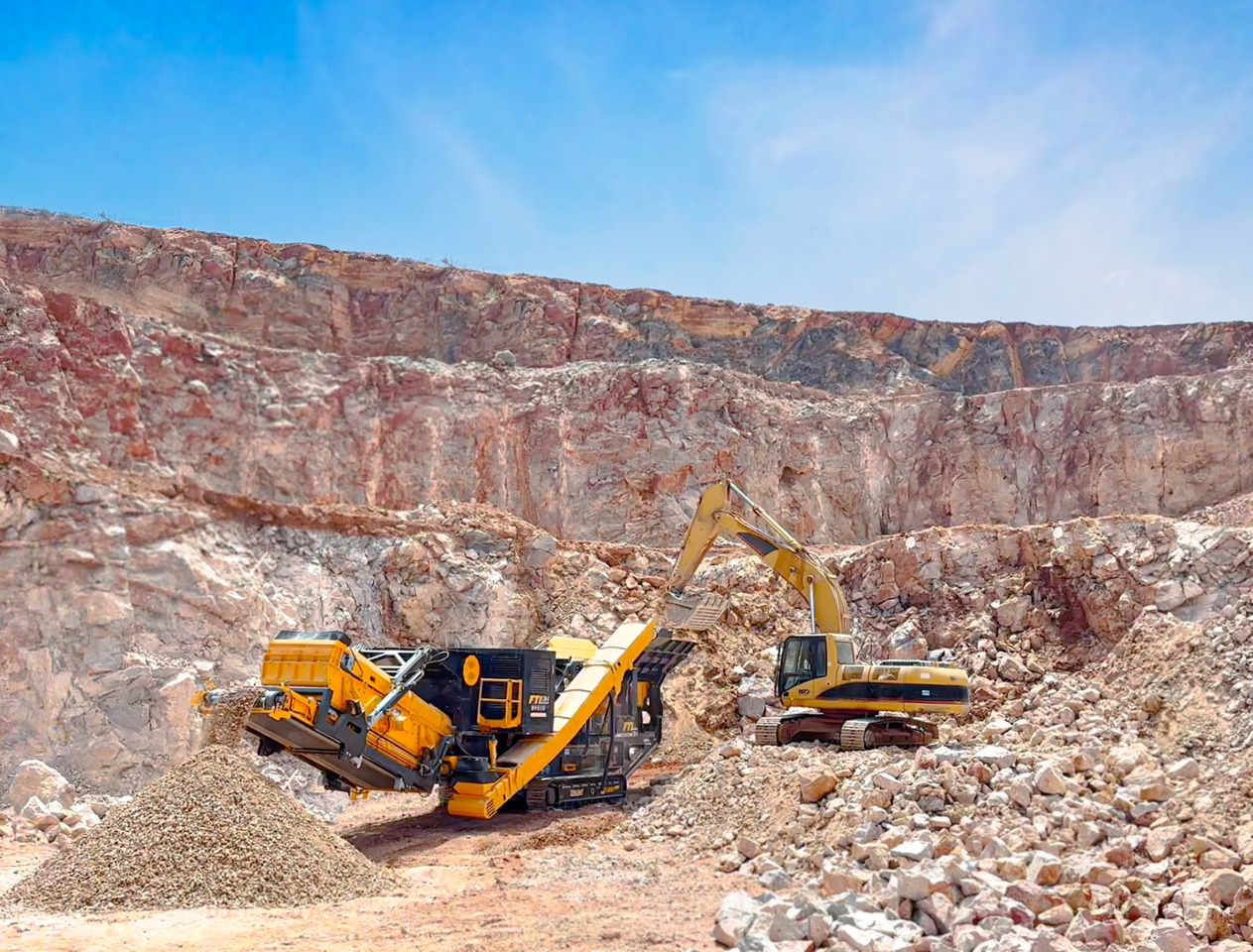 FABO Mobile crusher - Mobilna drobilica: slika 4 FABO Mobile crusher - Mobilna drobilica: slika 4