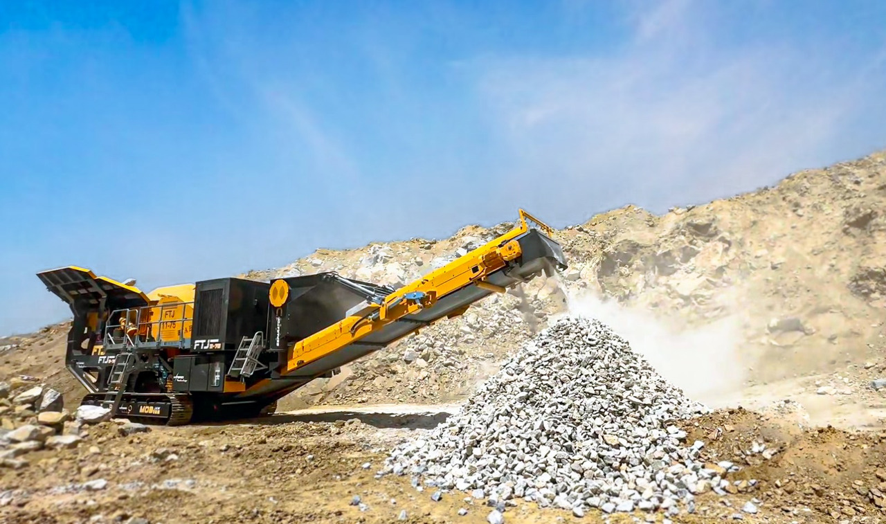 FABO Mobile crusher - Mobilna drobilica: slika 1 FABO Mobile crusher - Mobilna drobilica: slika 1