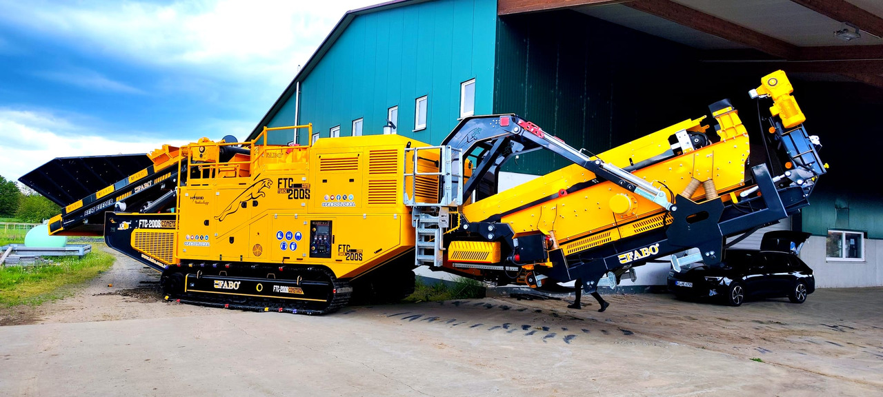 FABO Mobile crusher - Mobilna drobilica: slika 2 FABO Mobile crusher - Mobilna drobilica: slika 2