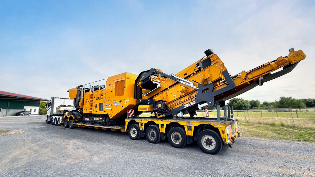 FABO Mobile crusher - Mobilna drobilica: slika 1 FABO Mobile crusher - Mobilna drobilica: slika 1