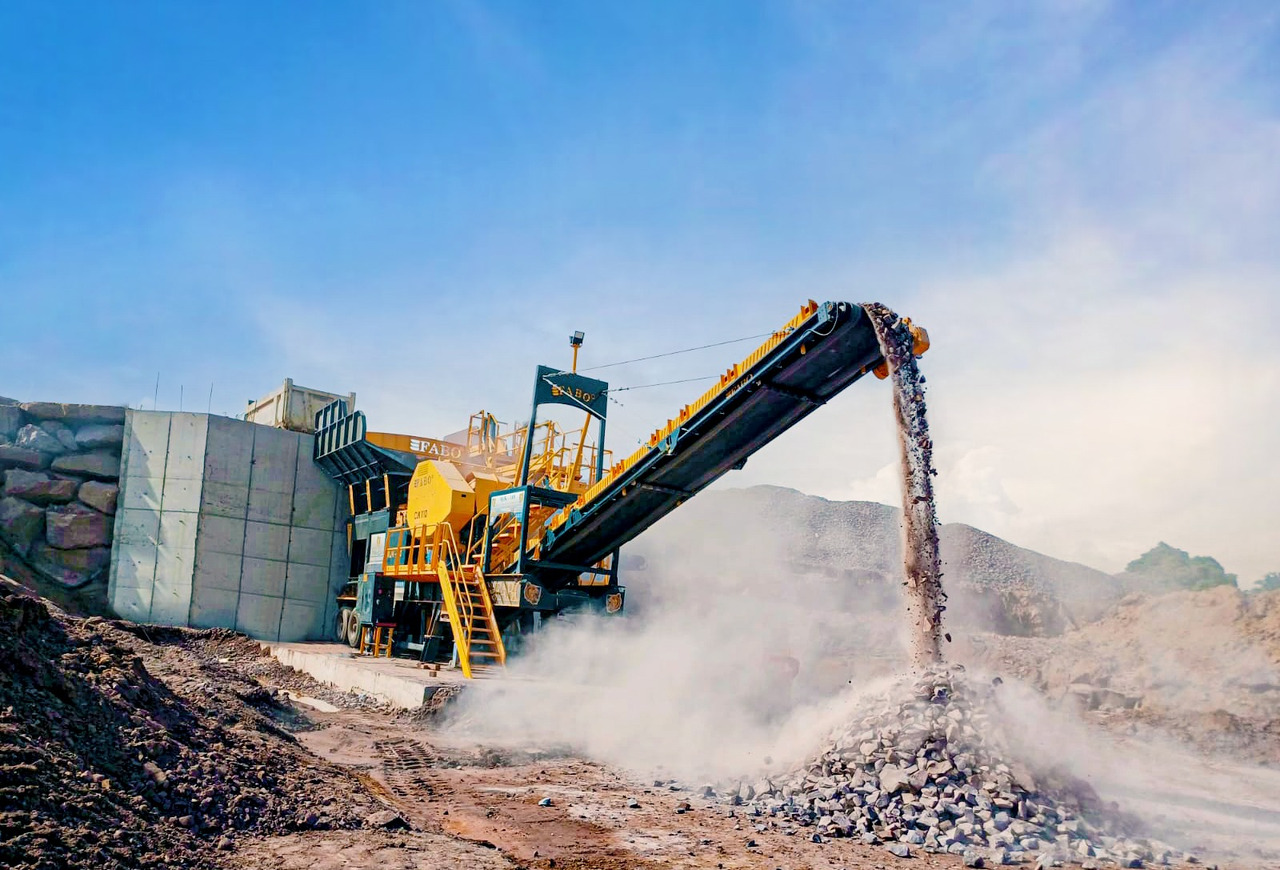 FABO Mobile crusher - Mobilna drobilica: slika 1 FABO Mobile crusher - Mobilna drobilica: slika 1