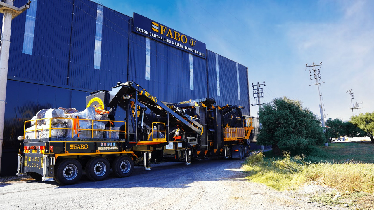 FABO Mobile crusher - Mobilna drobilica: slika 1 FABO Mobile crusher - Mobilna drobilica: slika 1