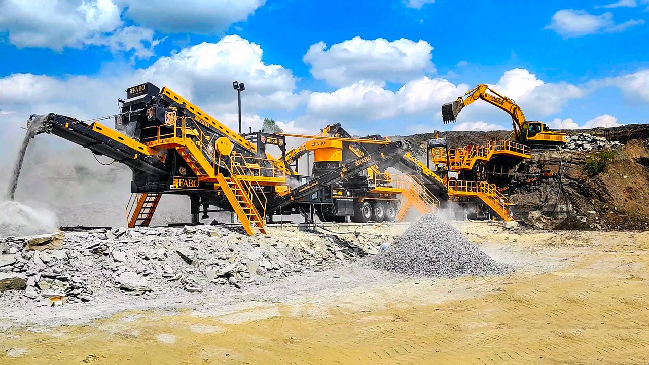 FABO Mobile crusher - Mobilna drobilica: slika 1 FABO Mobile crusher - Mobilna drobilica: slika 1