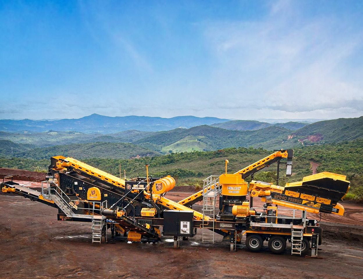 FABO Mobile crusher - Mobilna drobilica: slika 1 FABO Mobile crusher - Mobilna drobilica: slika 1