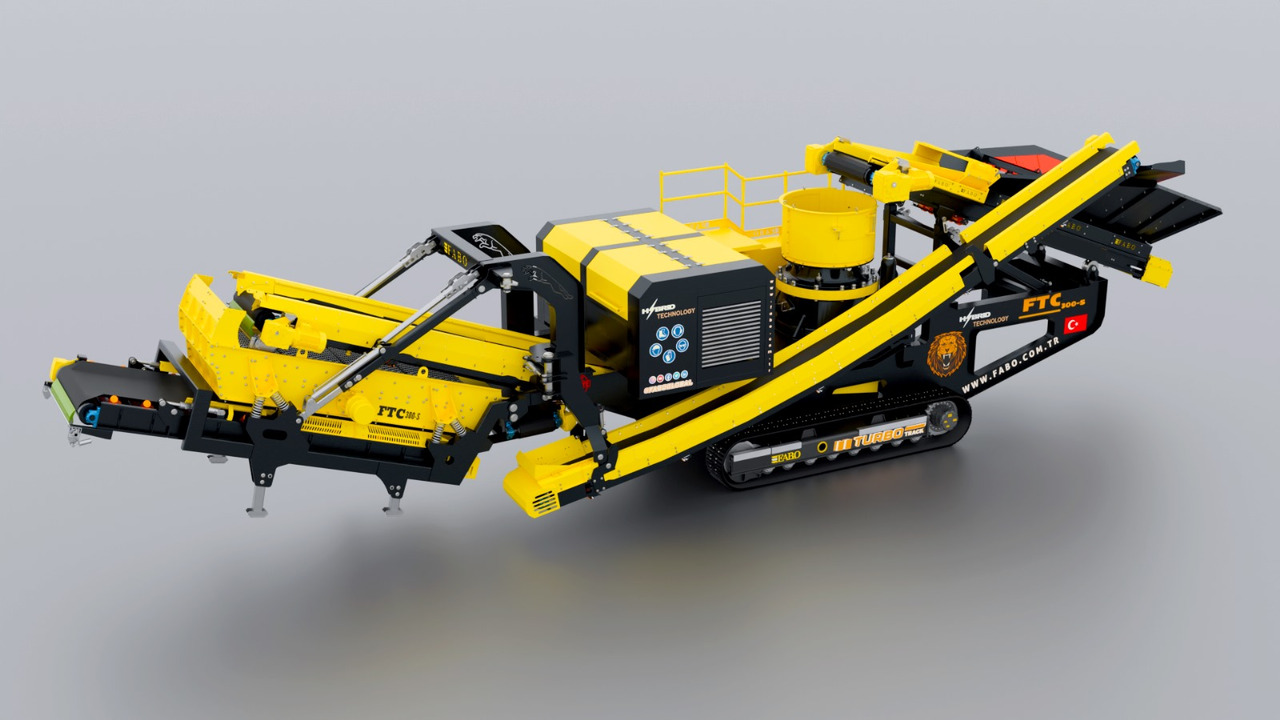 FABO Mobile crusher - Mobilna drobilica: slika 3 FABO Mobile crusher - Mobilna drobilica: slika 3