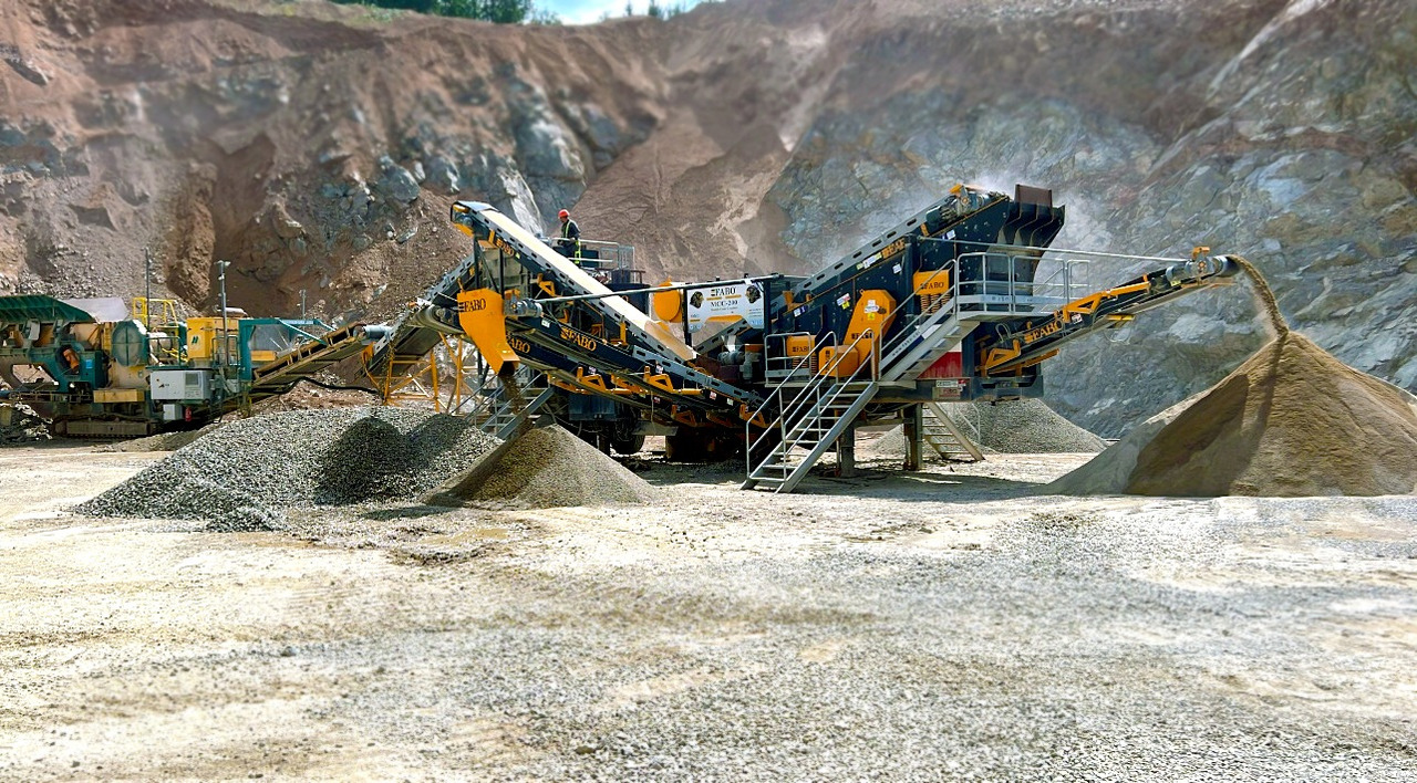 FABO Mobile crusher - Mobilna drobilica: slika 1 FABO Mobile crusher - Mobilna drobilica: slika 1
