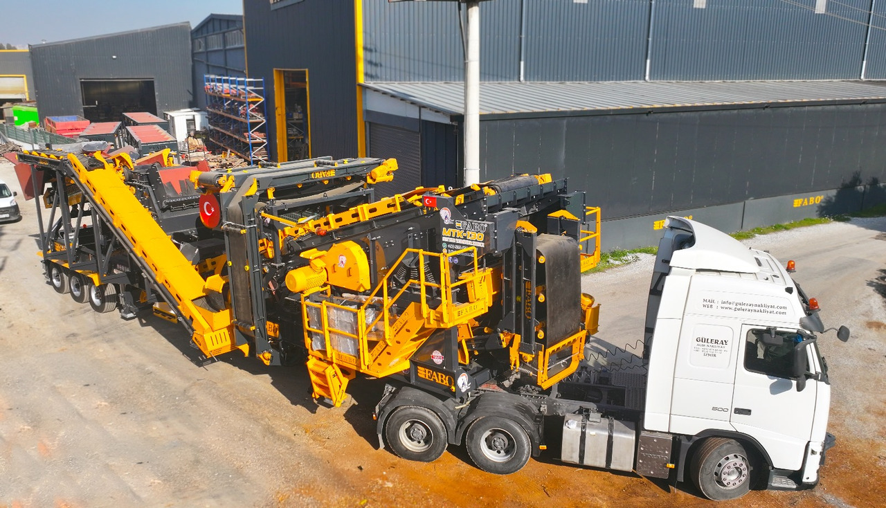 FABO Mobile crusher - Mobilna drobilica: slika 1 FABO Mobile crusher - Mobilna drobilica: slika 1