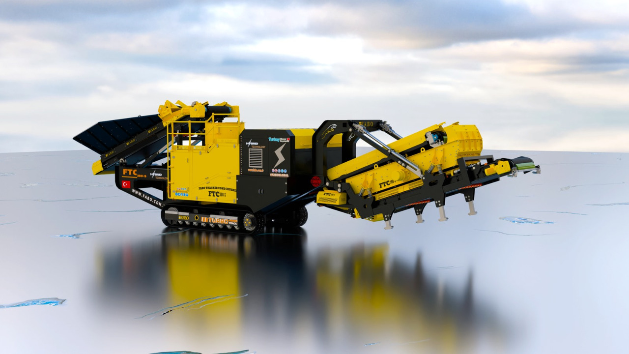 FABO Mobile crusher - Mobilna drobilica: slika 1 FABO Mobile crusher - Mobilna drobilica: slika 1