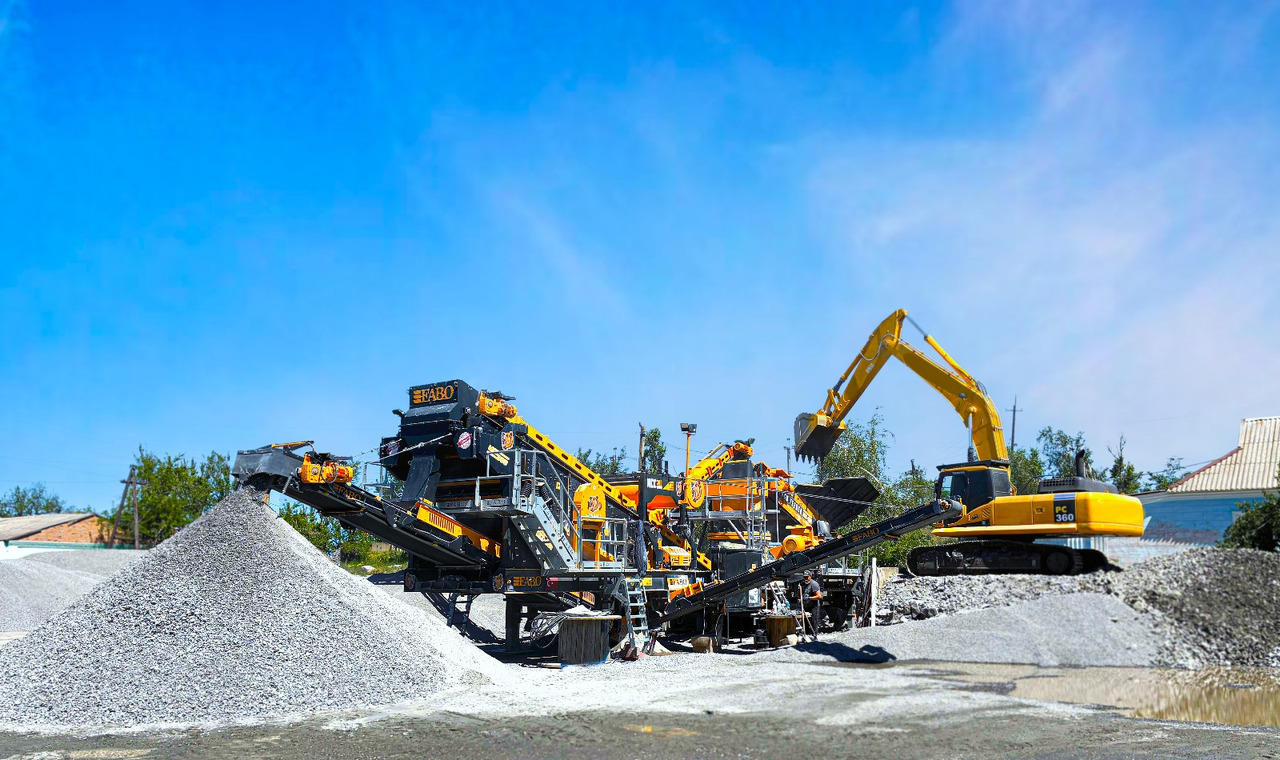 FABO Mobile crusher - Mobilna drobilica: slika 1 FABO Mobile crusher - Mobilna drobilica: slika 1