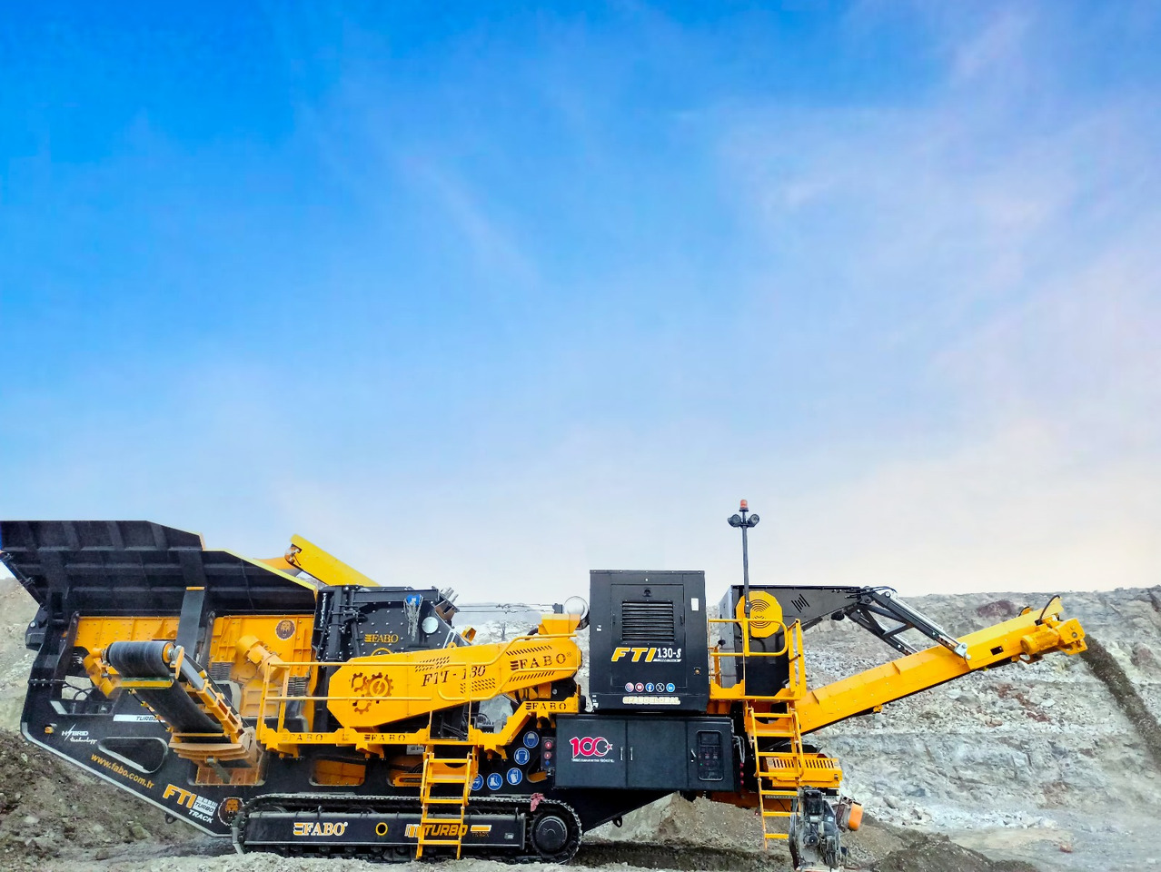 FABO Mobile crusher - Mobilna drobilica: slika 3 FABO Mobile crusher - Mobilna drobilica: slika 3