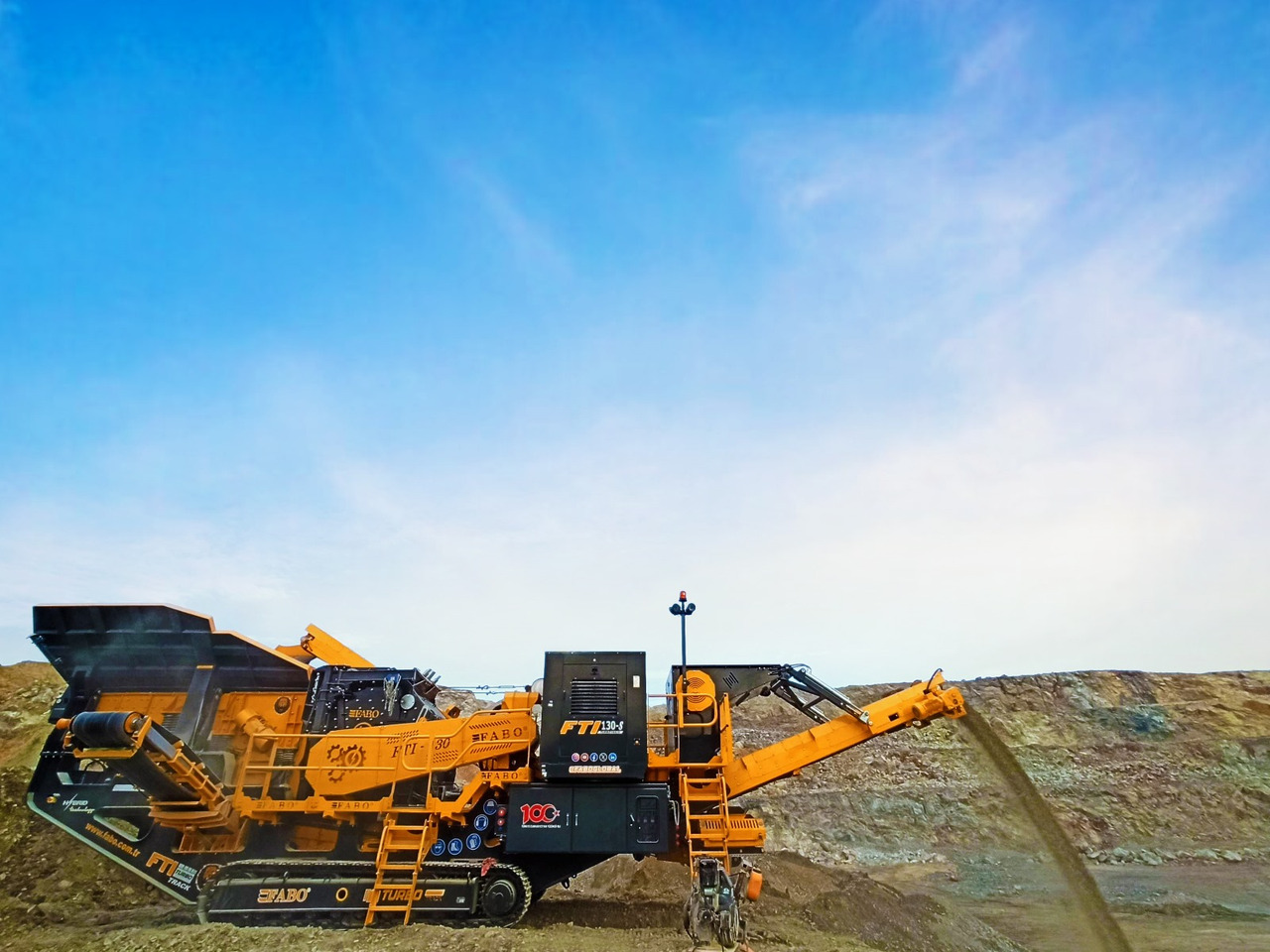 FABO Mobile crusher - Mobilna drobilica: slika 4 FABO Mobile crusher - Mobilna drobilica: slika 4