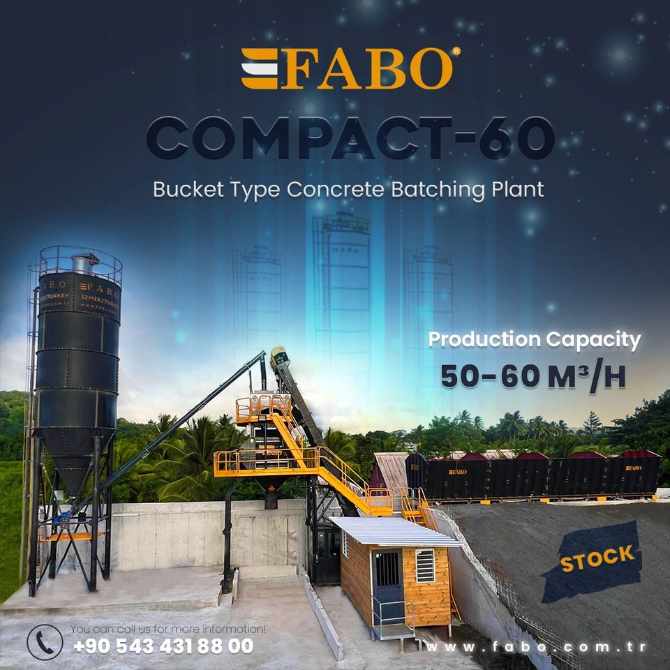 FABO compact concrete plant - Fabrika betona: slika 1 FABO compact concrete plant - Fabrika betona: slika 1