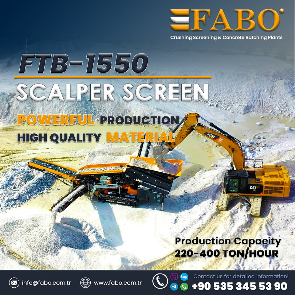 FABO crawler screen - Sito: slika 1 FABO crawler screen - Sito: slika 1