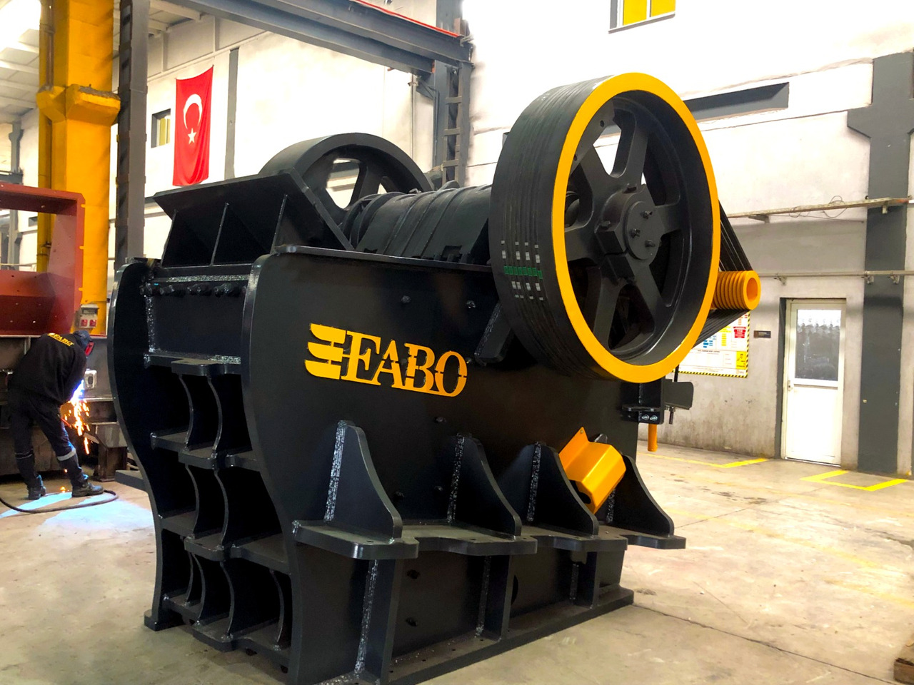 FABO jaw crusher - Čeljusna drobilica: slika 1 FABO jaw crusher - Čeljusna drobilica: slika 1