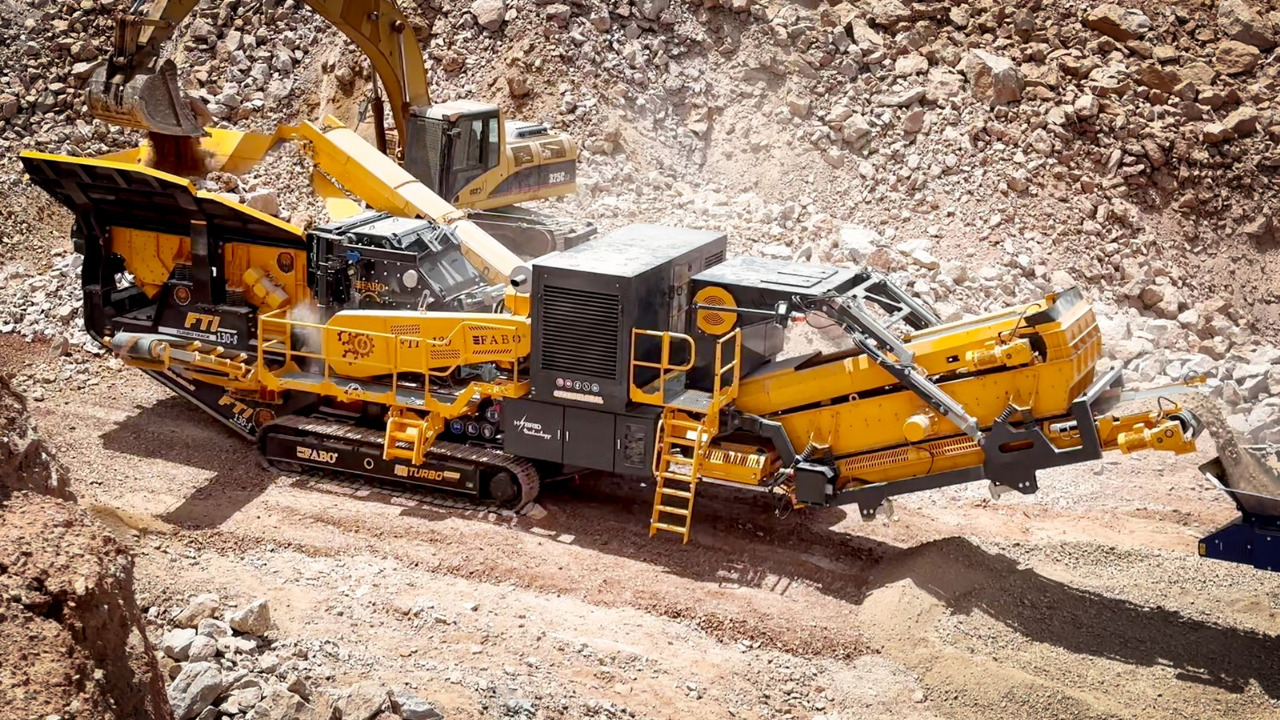 FABO mining machinery - crushing plant - Rudarska mašina: slika 1 FABO mining machinery - crushing plant - Rudarska mašina: slika 1