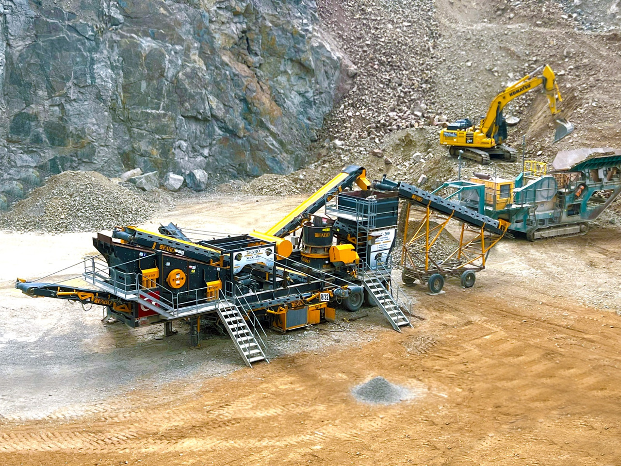 FABO mining machinery - crushing plant - Rudarska mašina: slika 3 FABO mining machinery - crushing plant - Rudarska mašina: slika 3