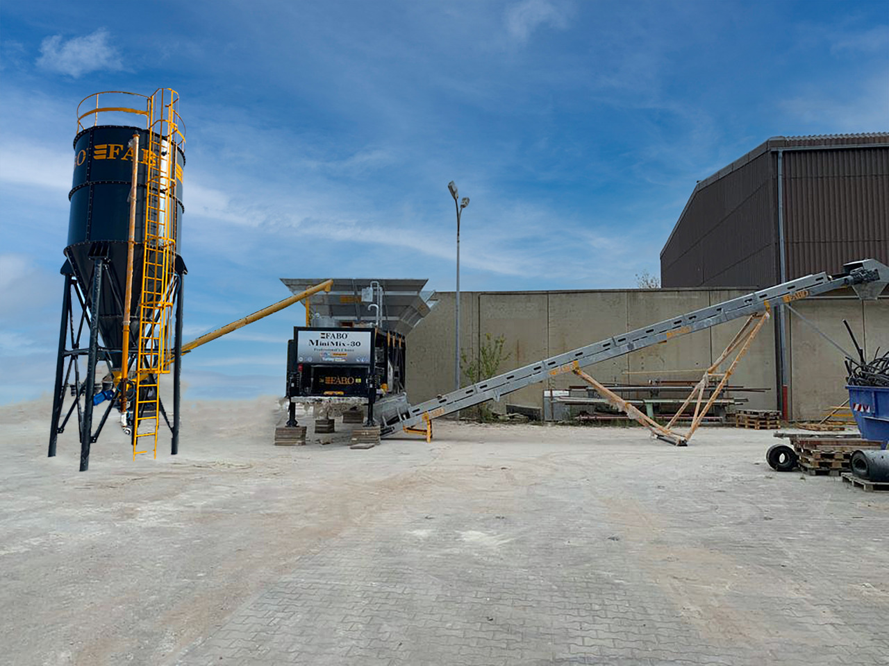 FABO mobile concrete batching plant - Fabrika betona: slika 1 FABO mobile concrete batching plant - Fabrika betona: slika 1