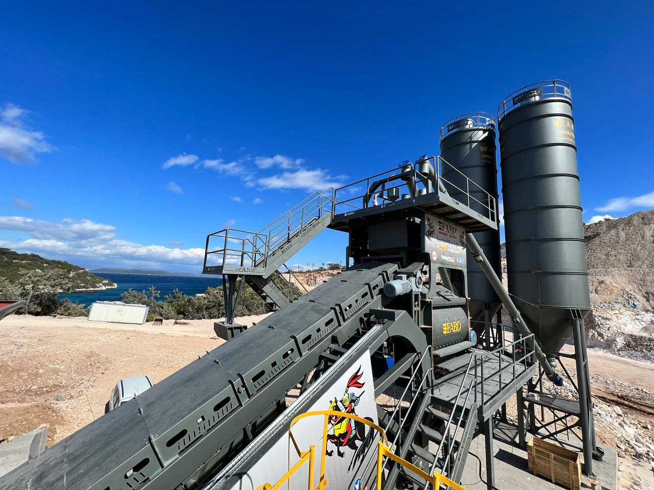 FABO mobile concrete batching plant - Fabrika betona: slika 4 FABO mobile concrete batching plant - Fabrika betona: slika 4