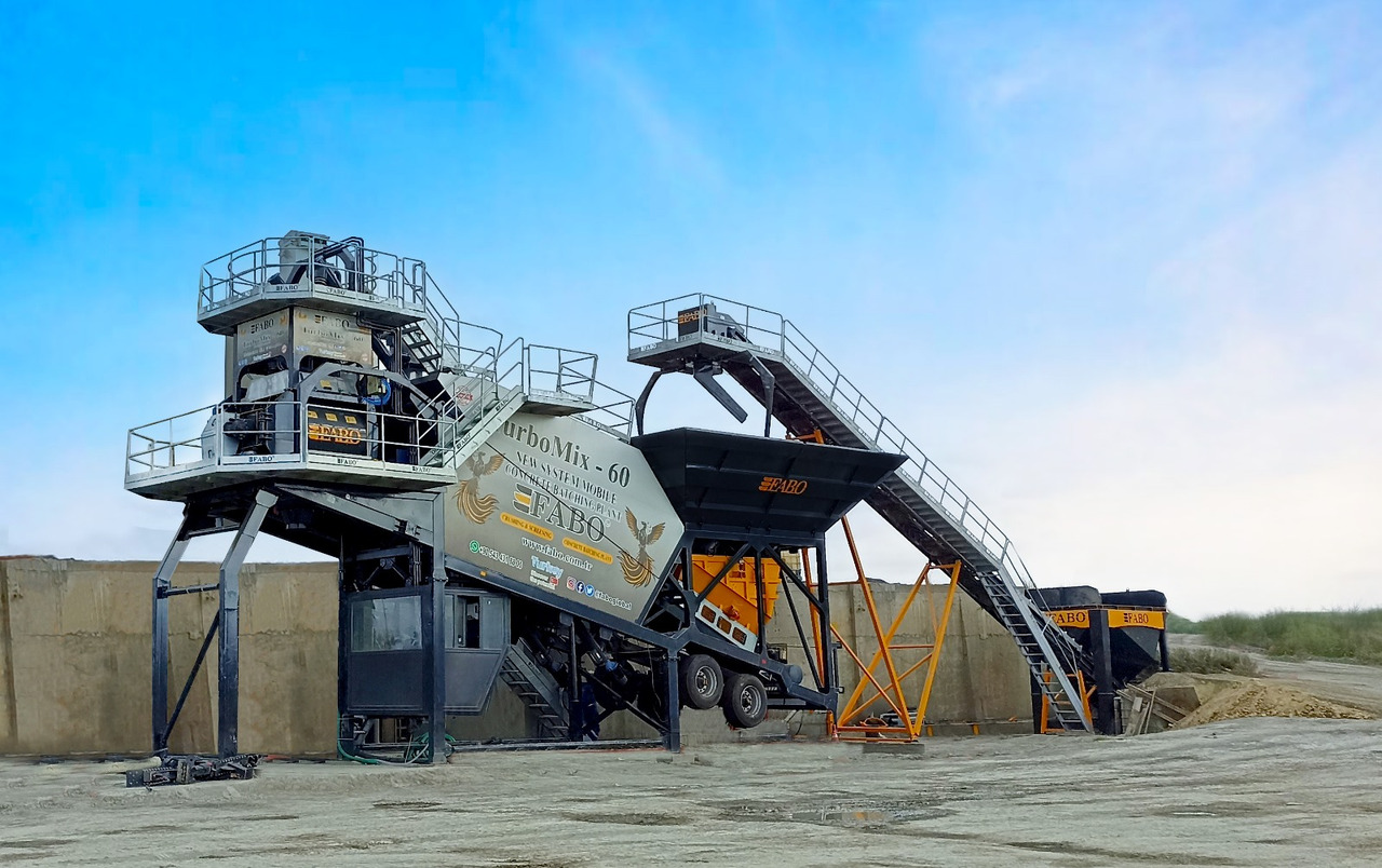 FABO mobile concrete batching plant - Fabrika betona: slika 1 FABO mobile concrete batching plant - Fabrika betona: slika 1