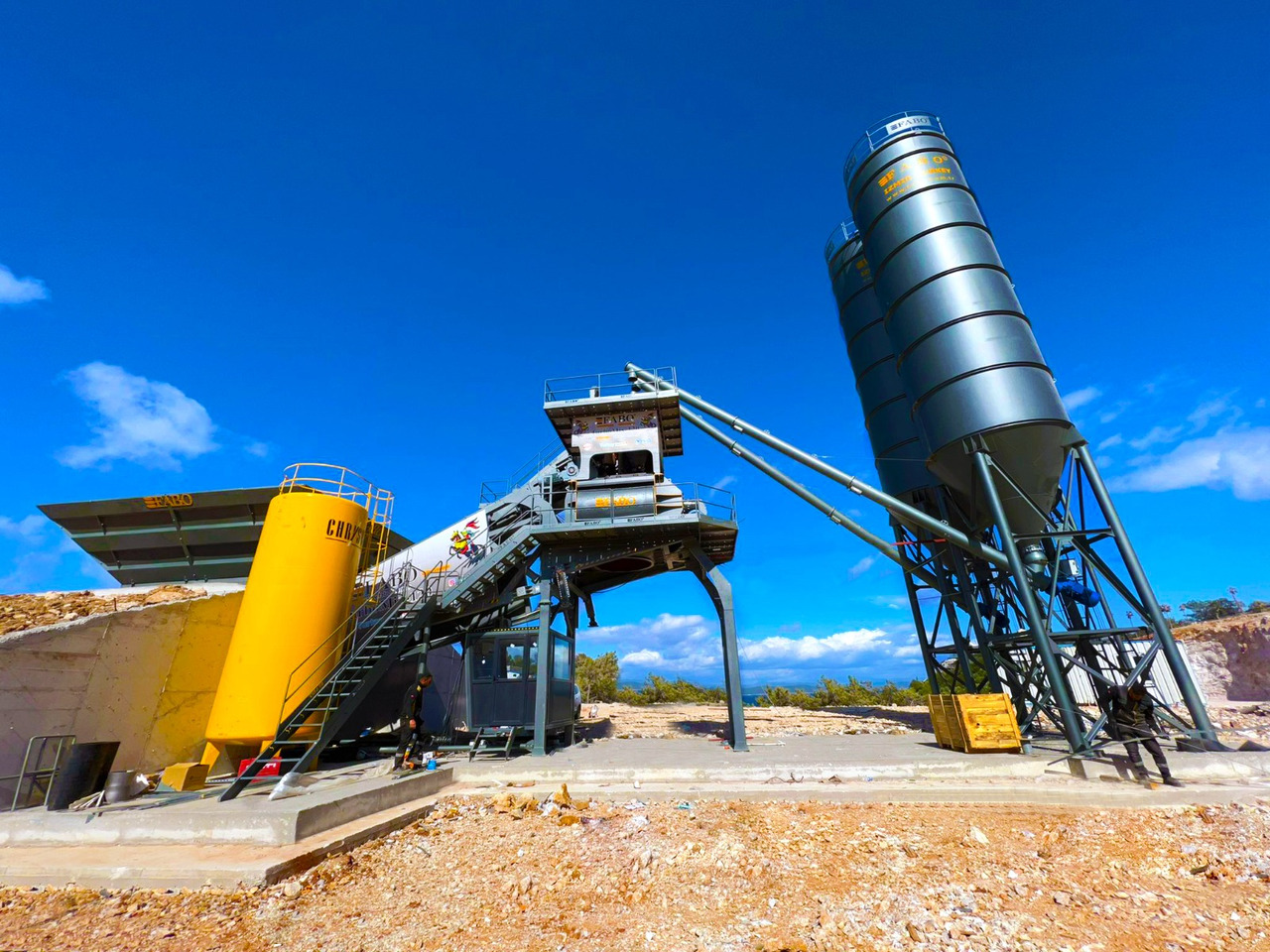 FABO mobile concrete batching plant - Fabrika betona: slika 3 FABO mobile concrete batching plant - Fabrika betona: slika 3