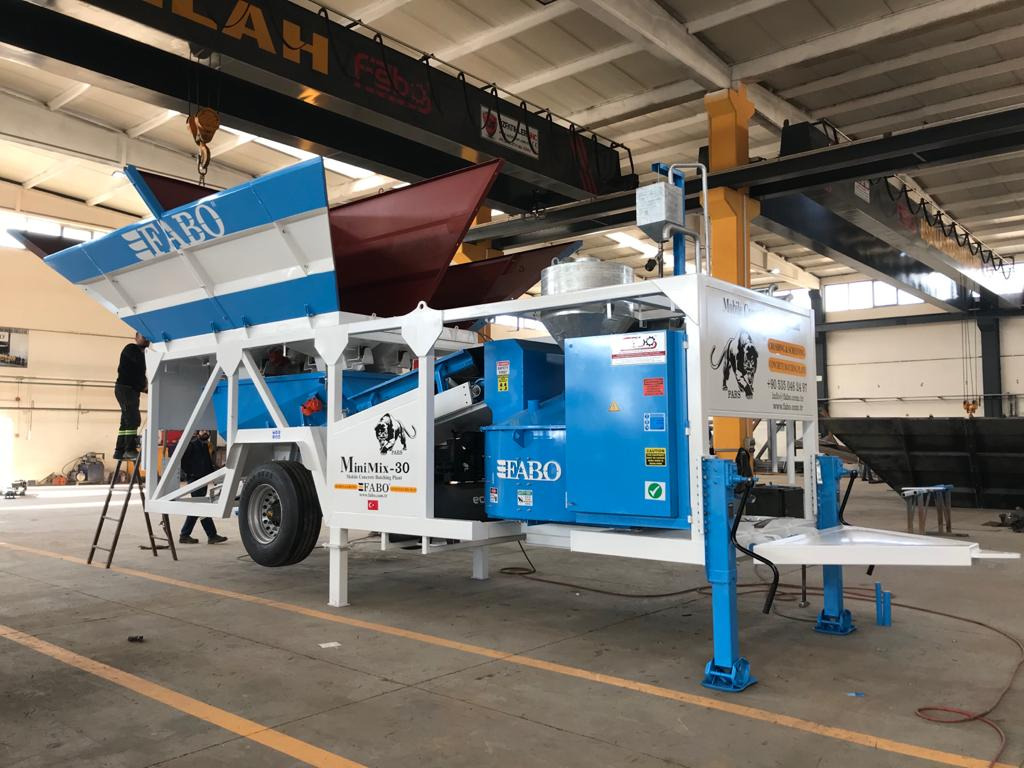 FABO mobile concrete batching plant - Fabrika betona: slika 2 FABO mobile concrete batching plant - Fabrika betona: slika 2